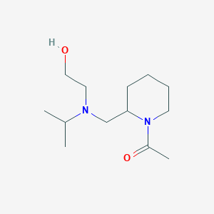 molecular formula C13H26N2O2 B3234449 1-(2-{[(2-Hydroxy-ethyl)-isopropyl-amino]-methyl}-piperidin-1-yl)-ethanone CAS No. 1353974-53-4