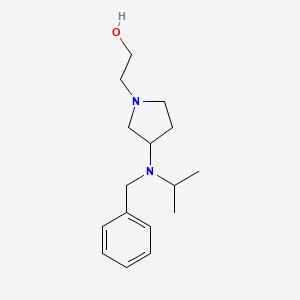 molecular formula C16H26N2O B3234456 2-[3-(Benzyl-isopropyl-amino)-pyrrolidin-1-yl]-ethanol CAS No. 1353975-13-9