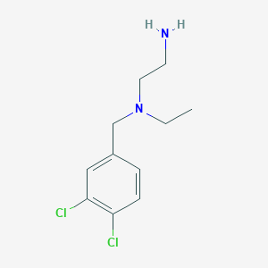 molecular formula C11H16Cl2N2 B3234484 N*1*-(3,4-Dichloro-benzyl)-N*1*-ethyl-ethane-1,2-diamine CAS No. 1353976-65-4