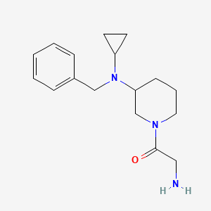 2-Amino-1-[3-(benzyl-cyclopropyl-amino)-piperidin-1-yl]-ethanone