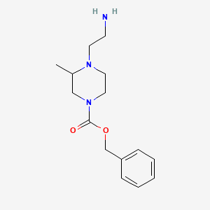 4-(2-Amino-ethyl)-3-methyl-piperazine-1-carboxylic acid benzyl ester