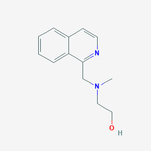 molecular formula C13H16N2O B3234843 2-(Isoquinolin-1-ylmethyl-methyl-amino)-ethanol CAS No. 1353982-94-1