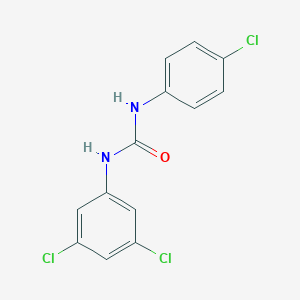 molecular formula C13H9Cl3N2O B323485 1-(4-Chlorophenyl)-3-(3,5-dichlorophenyl)urea 