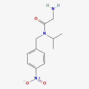 2-Amino-N-isopropyl-N-(4-nitro-benzyl)-acetamide