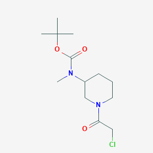[1-(2-Chloro-acetyl)-piperidin-3-yl]-methyl-carbamic acid tert-butyl ester