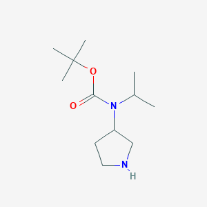 Isopropyl-pyrrolidin-3-yl-carbamic acid tert-butyl ester