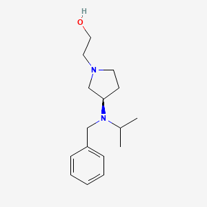 molecular formula C16H26N2O B3235128 2-[(R)-3-(Benzyl-isopropyl-amino)-pyrrolidin-1-yl]-ethanol CAS No. 1353993-87-9