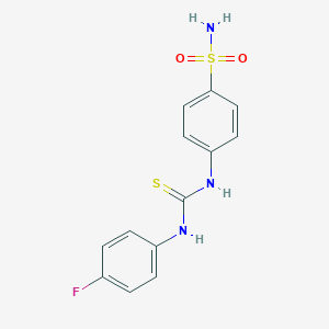 1-(4-Fluorophenyl)-3-(4-sulfamoylphenyl)thiourea