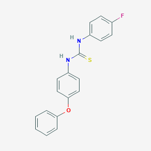 molecular formula C19H15FN2OS B323522 1-(4-Fluorophenyl)-3-(4-phenoxyphenyl)thiourea 