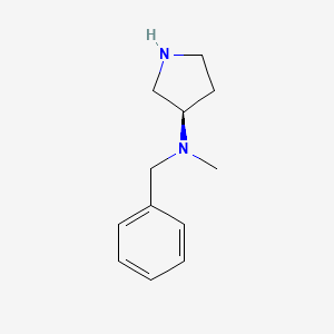 molecular formula C12H18N2 B3235389 Benzyl-methyl-(R)-pyrrolidin-3-yl-amine CAS No. 1354009-52-1