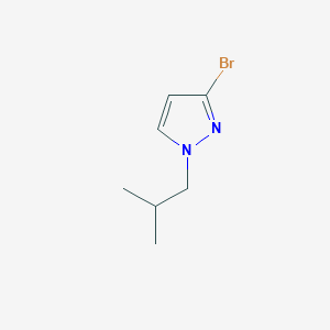 molecular formula C7H11BrN2 B3235680 3-Bromo-1-isobutyl-1H-pyrazole CAS No. 1354704-68-9