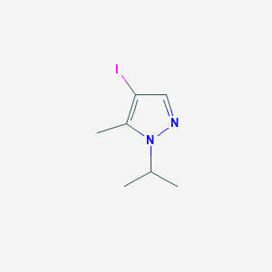 molecular formula C7H11IN2 B3235714 4-Iodo-1-isopropyl-5-methyl-1H-pyrazole CAS No. 1354705-24-0
