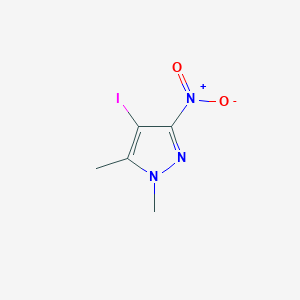 molecular formula C5H6IN3O2 B3235724 4-iodo-1,5-dimethyl-3-nitro-1H-pyrazole CAS No. 1354705-66-0