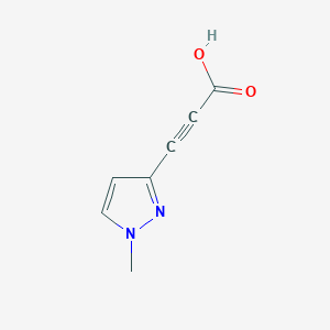 3-(1-Methyl-1H-pyrazol-3-yl)propiolic acid