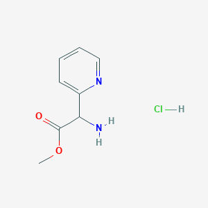 Methyl 2-amino-2-(pyridin-2-yl)acetate hydrochloride