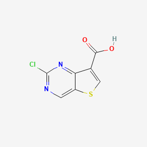 2-Chlorothieno[3,2-D]pyrimidine-7-carboxylic acid
