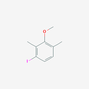 molecular formula C9H11IO B3235865 1-Iodo-3-methoxy-2,4-dimethylbenzene CAS No. 135630-63-6