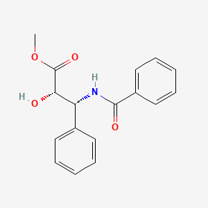 molecular formula C17H17NO4 B3235965 methyl(2S,3R)-3-benzoylamino-2-hydroxy-3-phenylpropanoate CAS No. 135821-94-2