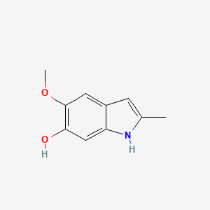 6-Hydroxy-2-methyl-5-methoxyindole