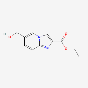 Ethyl 6-(hydroxymethyl)imidazo[1,2-a]pyridine-2-carboxylate