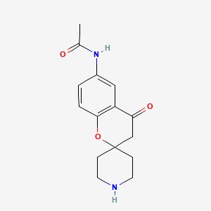 6-acetamidespiro[chromene-2,4'-piperidin]-4-(3H)-one