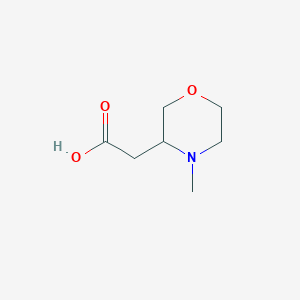 (4-Methyl-3-morpholinyl)acetic acid