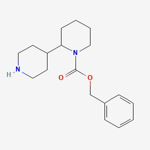 molecular formula C18H26N2O2 B3236632 Benzyl [2,4'-bipiperidine]-1-carboxylate CAS No. 1373028-75-1