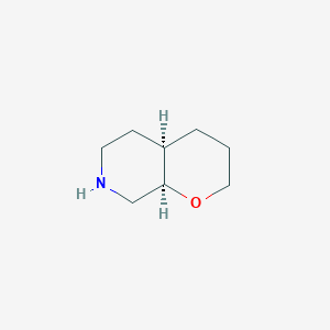 molecular formula C8H15NO B3236636 (4AR,8aR)-octahydro-2H-pyrano[2,3-c]pyridine CAS No. 1373029-01-6