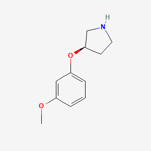 (3R)-(3-Methoxy-phenoxy)-pyrrolidine