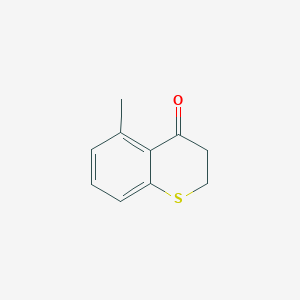 molecular formula C10H10OS B3236677 5-Methylthiochroman-4-one CAS No. 13735-17-6