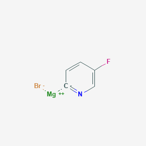 molecular formula C5H3BrFMgN B3236746 magnesium;5-fluoro-2H-pyridin-2-ide;bromide CAS No. 1374567-99-3