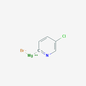 molecular formula C5H3BrClMgN B3236784 Magnesium;5-chloro-2H-pyridin-2-ide;bromide CAS No. 1374995-84-2