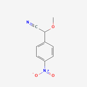 2-Methoxy-2-(4-nitrophenyl)acetonitrile