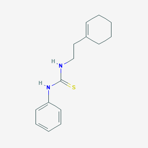 molecular formula C15H20N2S B323693 N-[2-(1-cyclohexen-1-yl)ethyl]-N'-phenylthiourea 