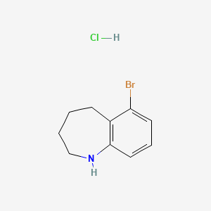 6-Bromo-2,3,4,5-tetrahydro-1H-benzo[b]azepine hydrochloride