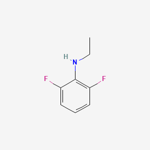 molecular formula C8H9F2N B3237080 N-ethyl-2,6-difluoroaniline CAS No. 13800-03-8