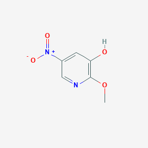 molecular formula C6H6N2O4 B3237201 2-Methoxy-5-nitropyridin-3-ol CAS No. 138256-03-8