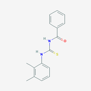 molecular formula C16H16N2OS B323727 N-[(2,3-dimethylphenyl)carbamothioyl]benzamide 