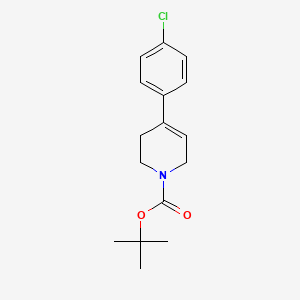 Tert-butyl 4-(4-chlorophenyl)-1,2,3,6-tetrahydro-pyridine-1-carboxylate