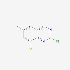 8-Bromo-2-chloro-6-methylquinazoline