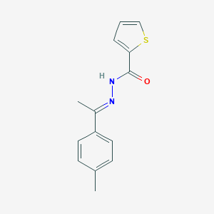 molecular formula C14H14N2OS B323744 N'-[1-(4-methylphenyl)ethylidene]-2-thiophenecarbohydrazide 