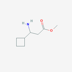 Methyl 3-amino-3-cyclobutylpropanoate