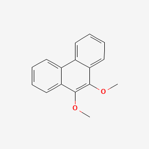 molecular formula C16H14O2 B3237640 9,10-二甲氧基菲 CAS No. 13935-65-4