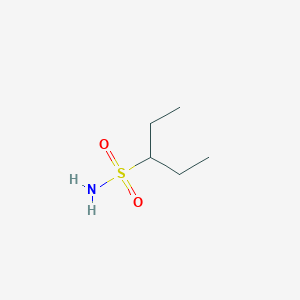 molecular formula C5H13NO2S B3237896 Pentane-3-sulfonamide CAS No. 139669-27-5