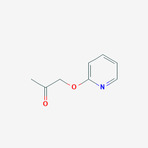 molecular formula C8H9NO2 B3238117 1-(2-Pyridyloxy)-2-propanone CAS No. 1401081-24-0