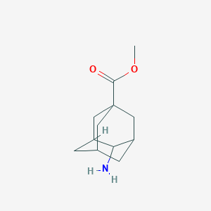 molecular formula C12H19NO2 B3238123 4-氨基金刚烷-1-甲酸甲酯 CAS No. 1401333-06-9
