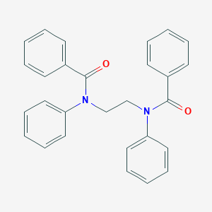molecular formula C28H24N2O2 B323820 N-[2-(benzoylanilino)ethyl]-N-phenylbenzamide 