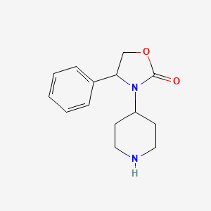 4-Phenyl-3-piperidin-4-yl-oxazolidin-2-one