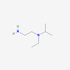 molecular formula C7H18N2 B3238712 (2-Aminoethyl)(ethyl)(propan-2-yl)amine CAS No. 14165-20-9