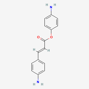 (E)-4-Aminophenyl 3-(4-aminophenyl)acrylate